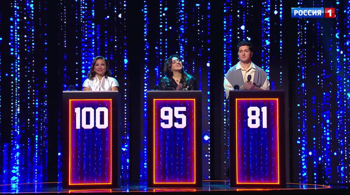 Тройка призёров стартового выпуска.