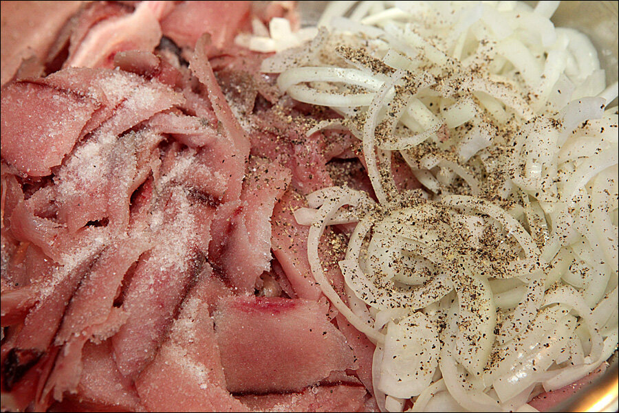 Ингридиенты для современной вариации блюда