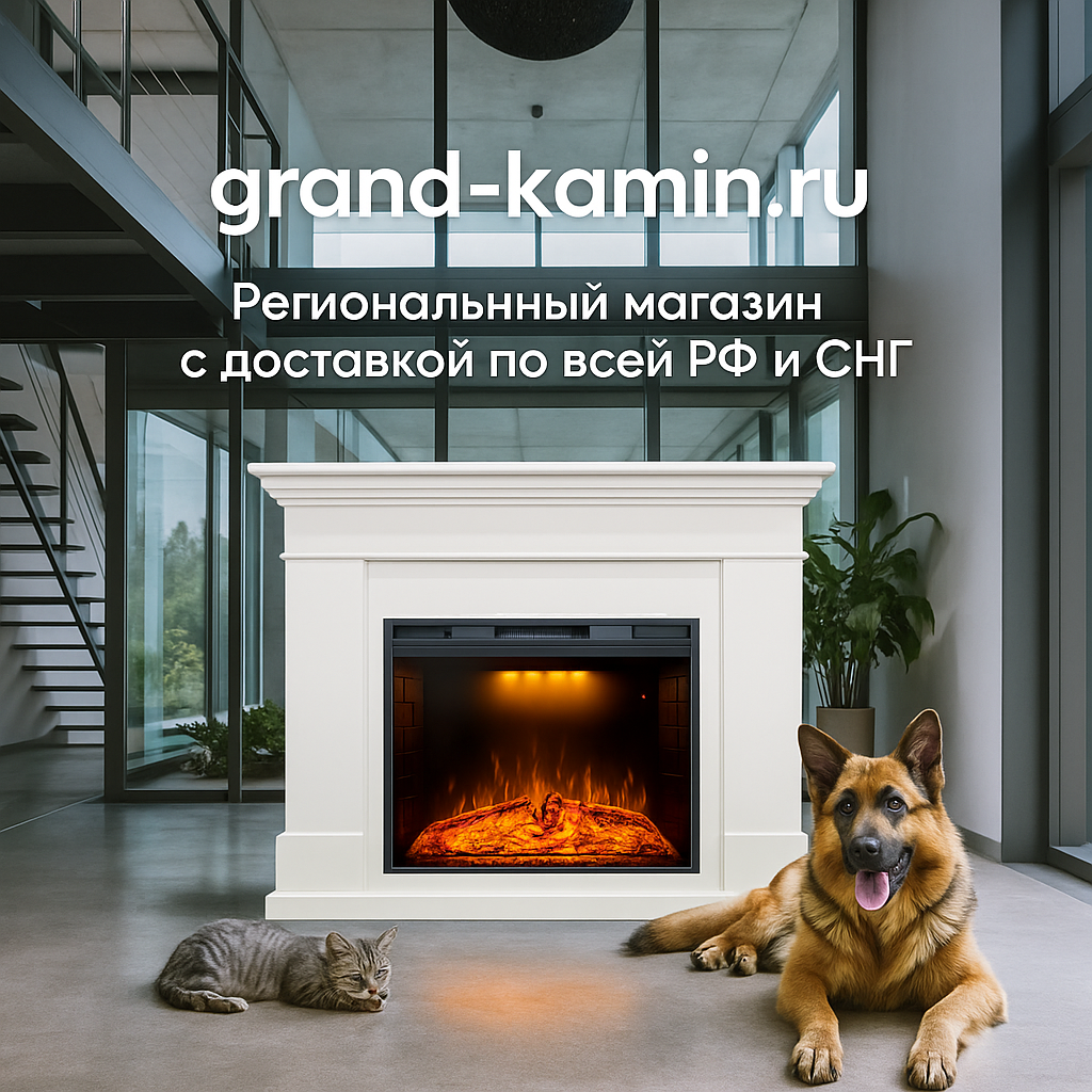    Каминокомплект California с очагом Emerald 28: как создать идеальный уют в вашем доме с минимальными усилиями Kamin