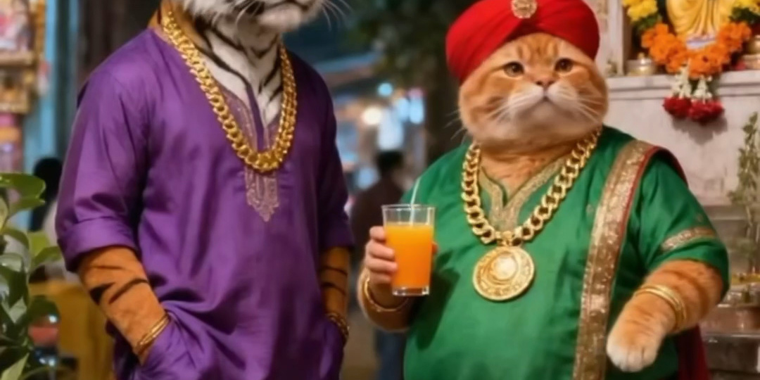 Масала-Мяу: Как Имбирный кот и Тигр Вафель покорили Индию