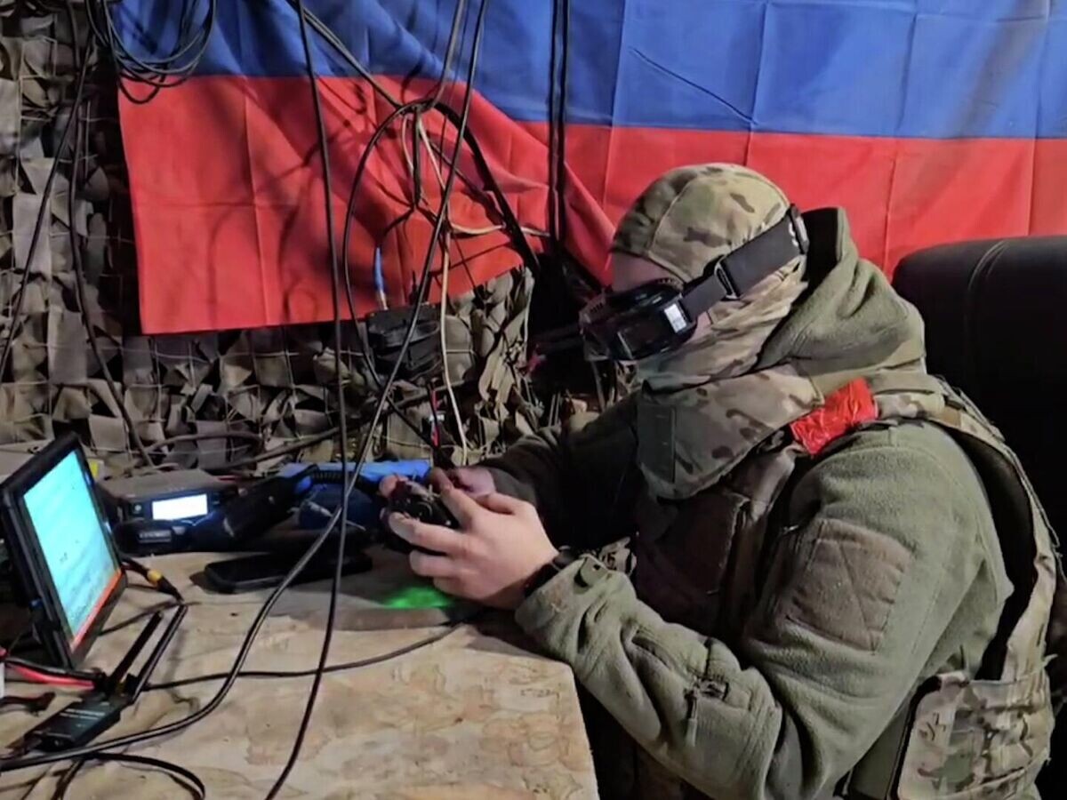    Боец о работе дронов в районе Константиновки, за которую идут бои в Донбассе
