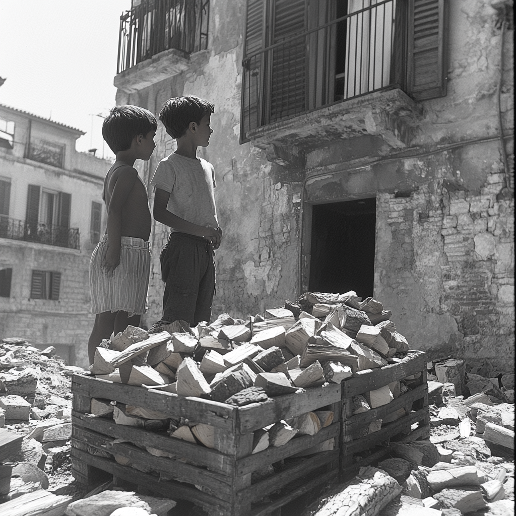 Дед Боровик: Заготовка  дров.