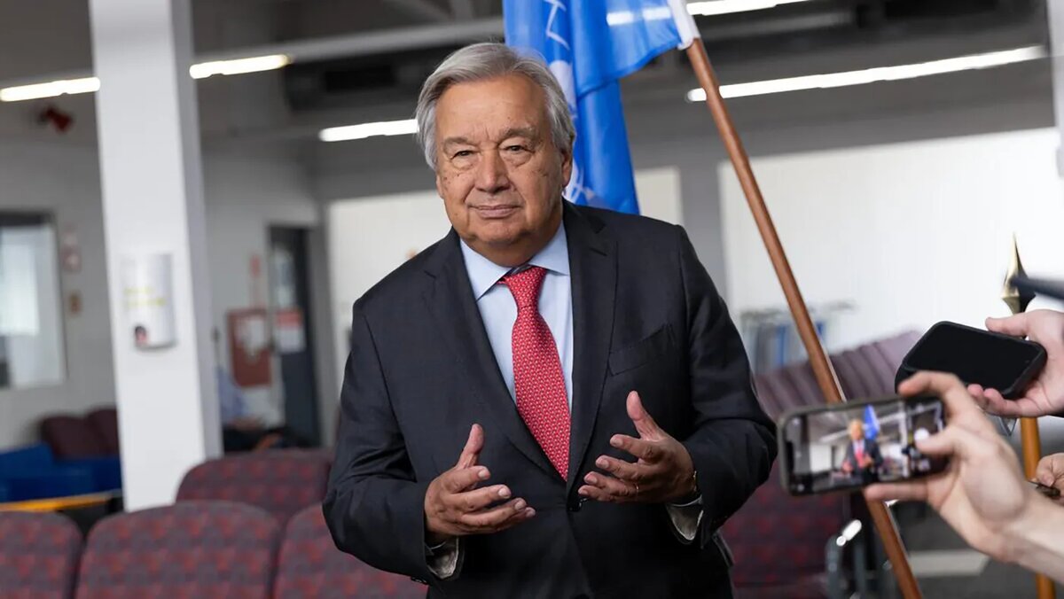   Kiara Worth / UN- Генеральный секретарь ООН Антониу Гутерриш