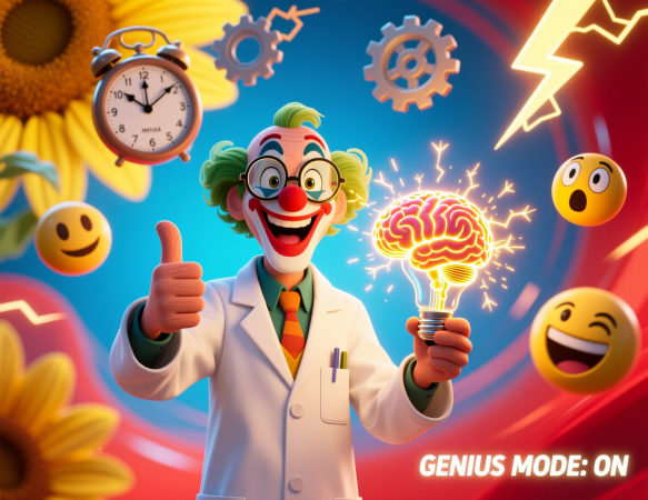 Почему он всегда рисует зелёные волосы...?