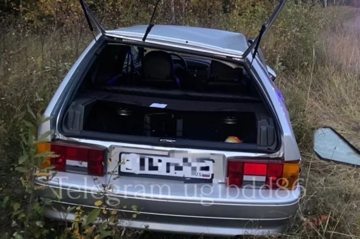    В Нефтеюганском районе 18-летний водитель «ВАЗ» получил травмы