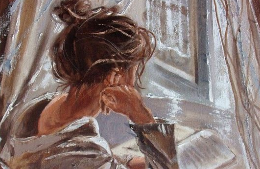 она смирилась со своим положением