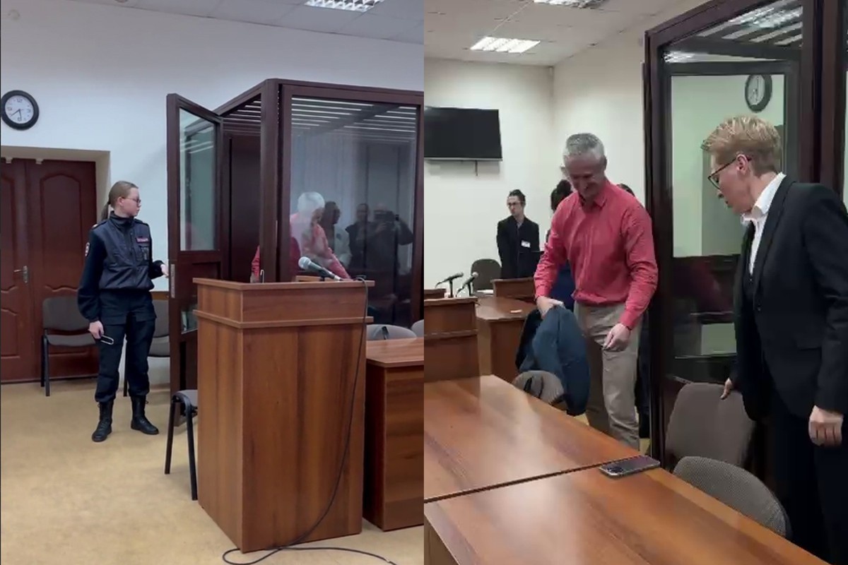     Кадры из видео: Кировский районный суд Екатеринбурга, адвокат Сергей Колосовский