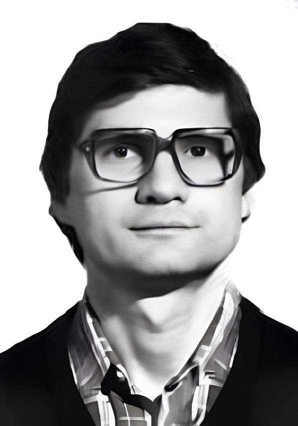 Загир Гаскаров, фото из личного дела в ООО ИК УФЦ, 1993 год