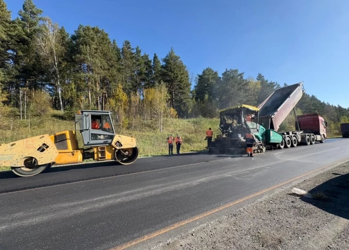    В НСО завершается ремонт трассы «Ленинск-Кузнецкий» в рамках нацпроекта