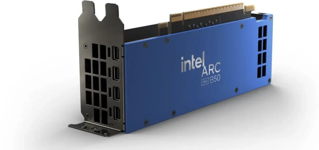 Видеокарта Intel Arc Pro B50 внезапно заняла первое место по продажам