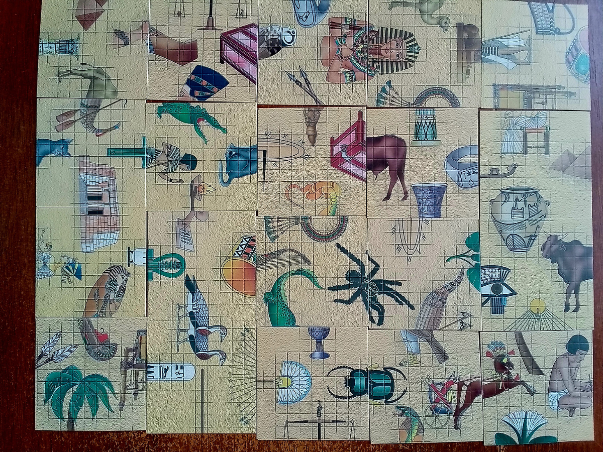 Пасьянс-расклад. Фото автора.