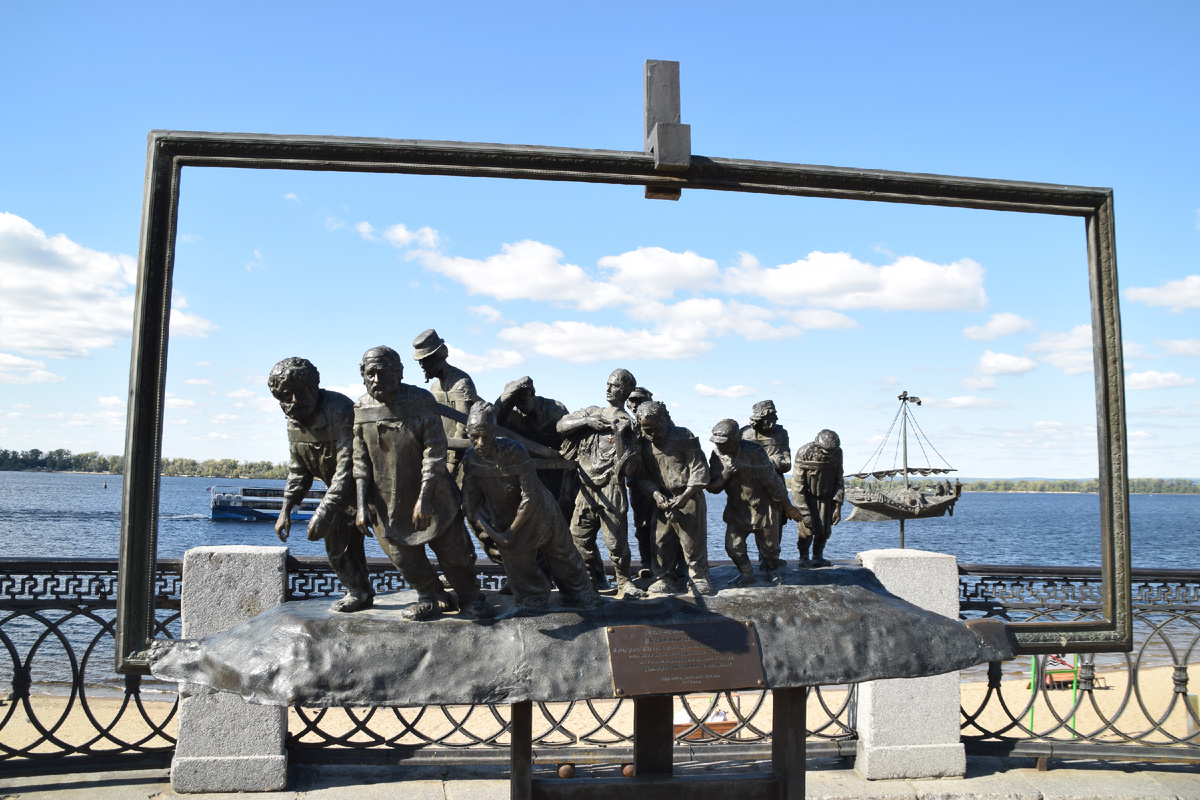 Бурлаки на Волге