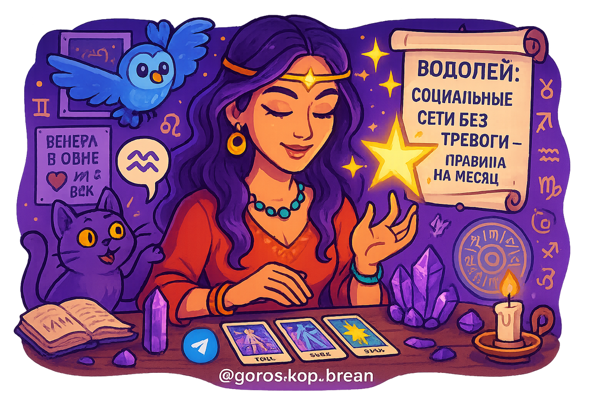    **Социальные сети без тревоги для Водолеев как найти гармонию в виртуальном мире** Мария