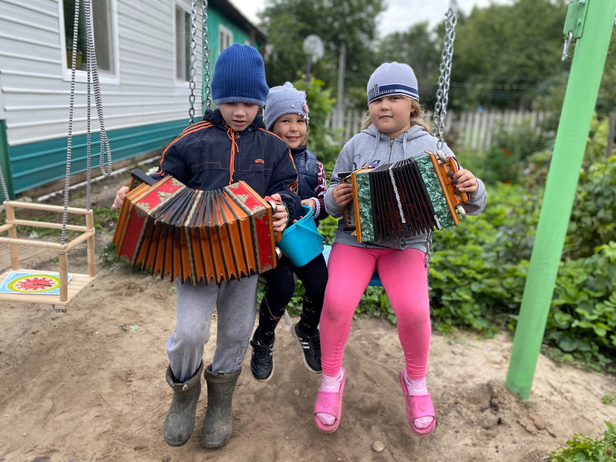 Племянники атристы. Фото автора.