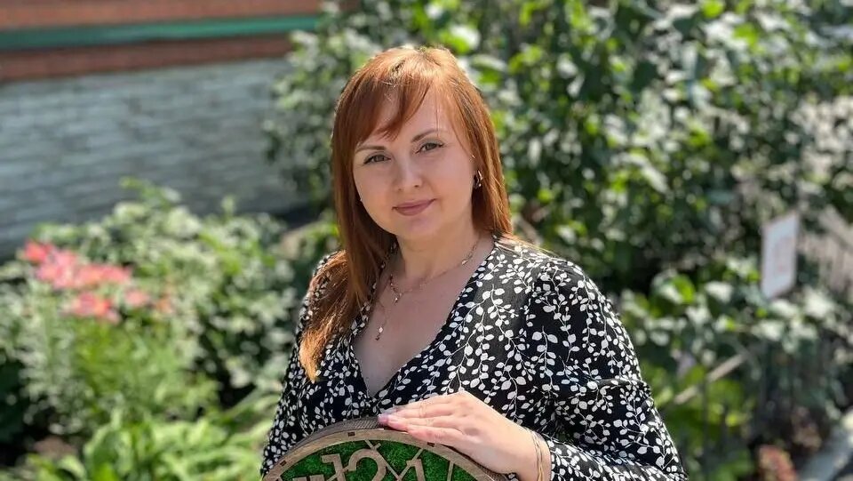    Анастасия увлеклась работами изо мха два года назад. Фото: из личного архива героини, источник: 45.ru