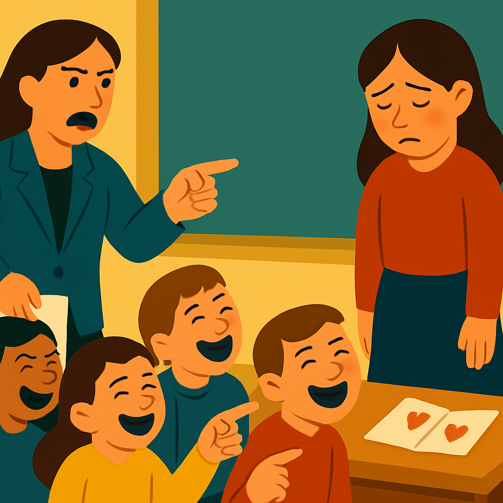 «От меня секретов быть не может!» — заявила учительница и зачитала перед всем классом любовную записку моей 14-летней дочери 