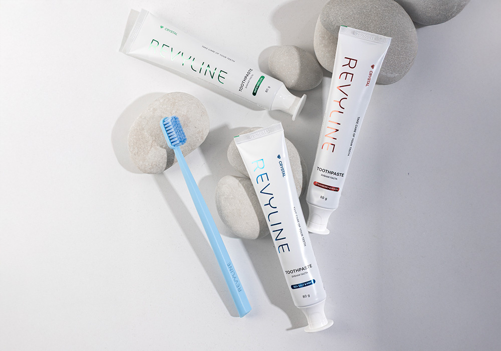 Зубные пасты Revyline Crystal