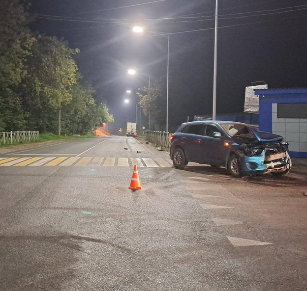    В Слободском столкнулись «Вольво» и «Митсубиси»