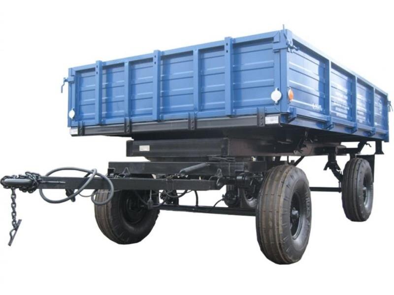 Прицеп 2ПТС-4,5 в "классической" комплектации советской разработки