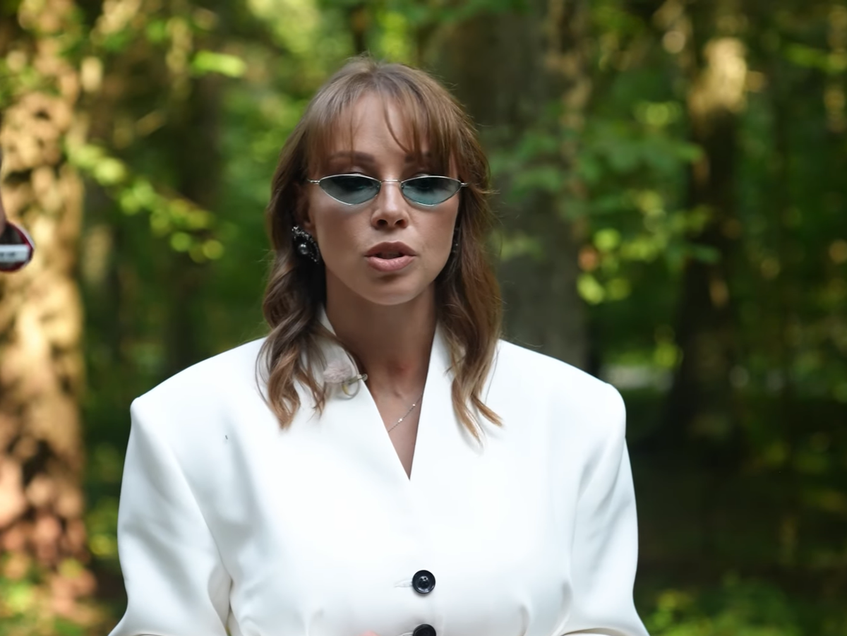 Полина Диброва. Фото: скриншот YouTube /@FAMETIMETV