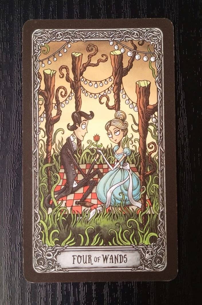 Картп дня из колоды таро "Темный особняк"