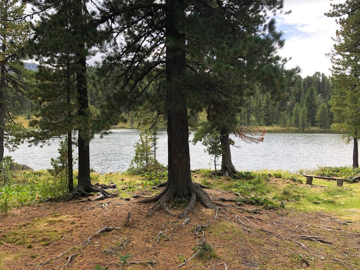 На стоянке возле 6 озера