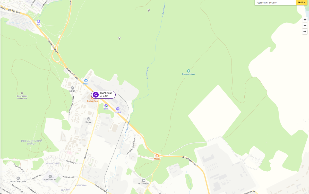 сортировочный центр (СЦ) Чита 2 Wildberries