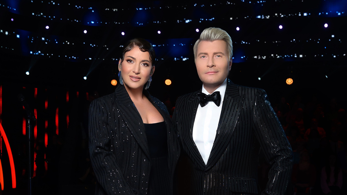 Жасмин и Николай Басков на шоу «Ну-ка, все вместе!». Фото: телеканал «Россия»