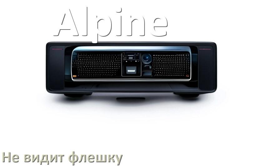 
Почему магнитола Alpine не видит флешку и не читает