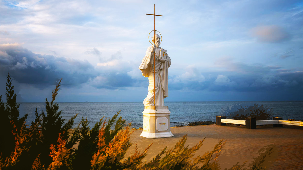 Памятник апостолу Андрею Первозванному в Севастополе