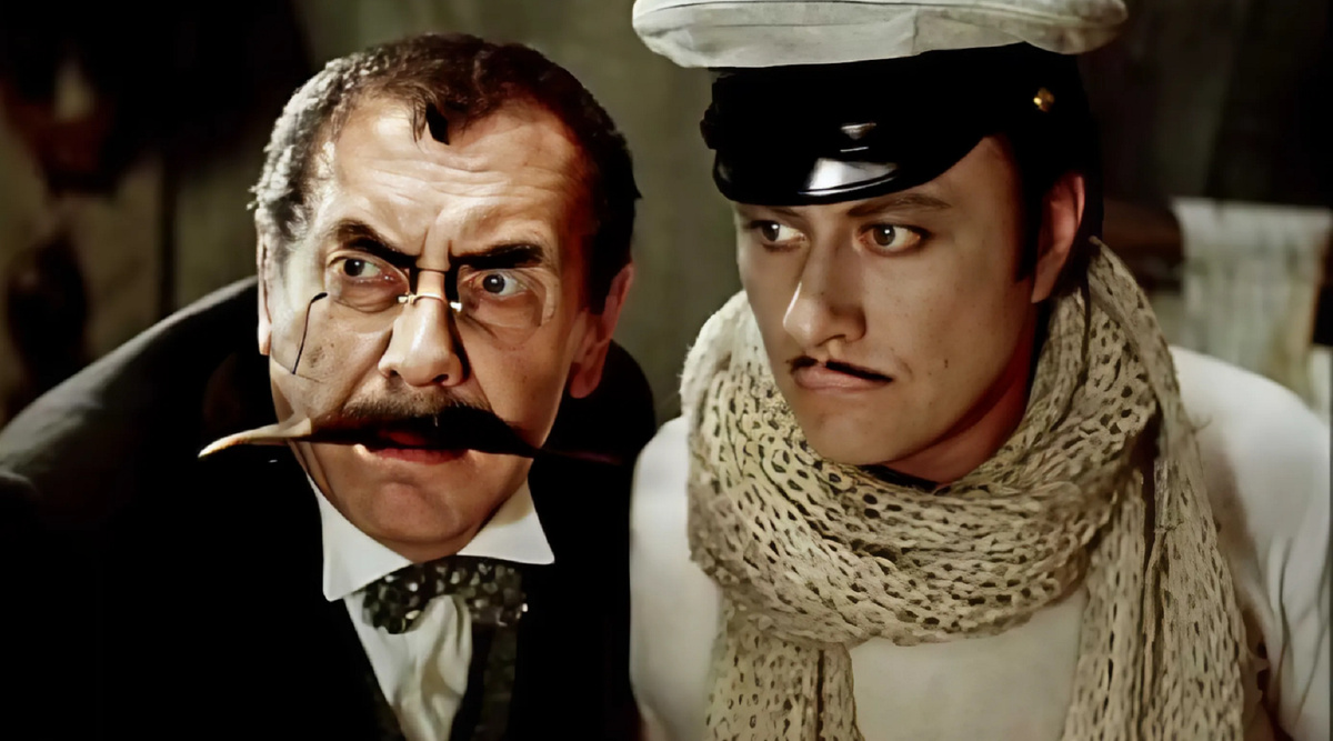 скринот из фильма "12 стульев"