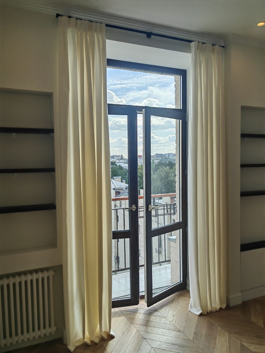 Прекрасная альтернатива шторам на кольцах