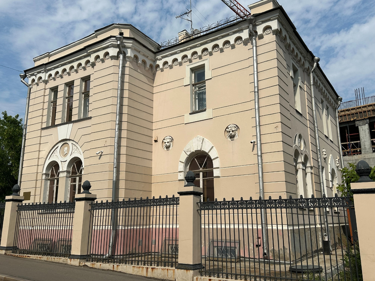 Особняк Юргенсона в Колпачном переулке. Фото автора