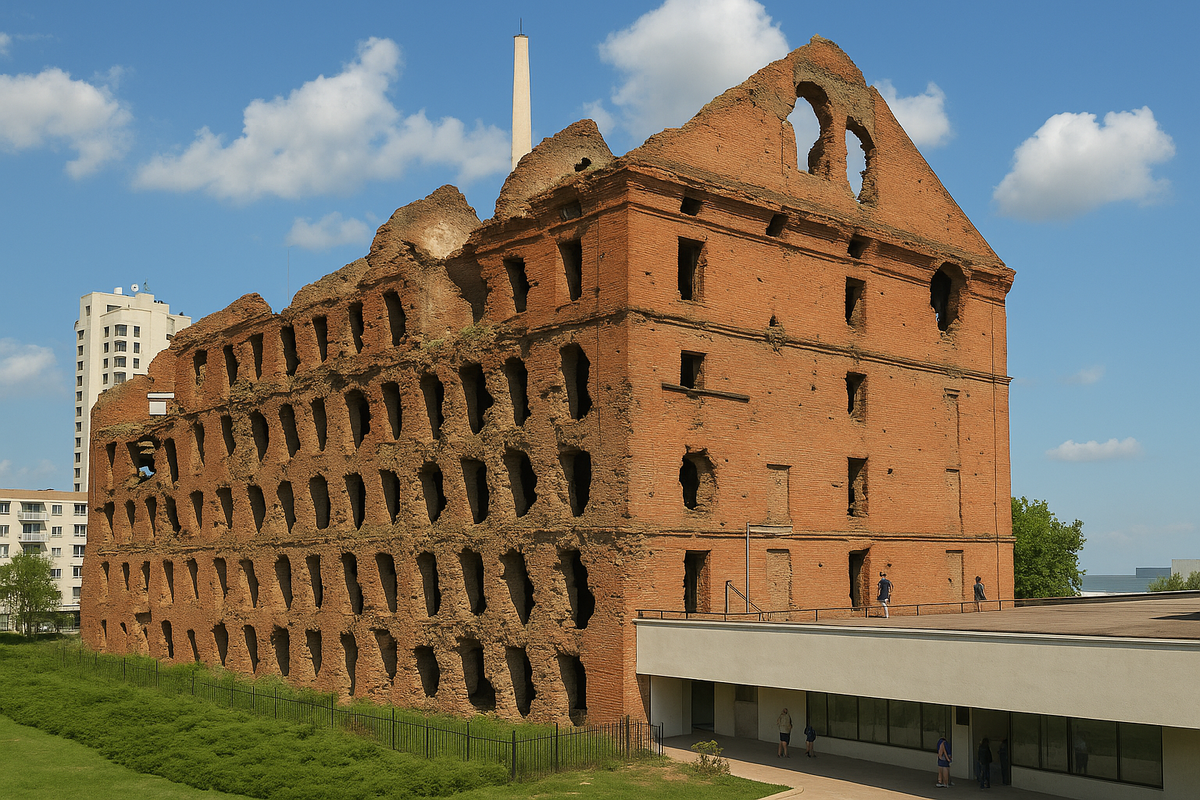 Мельница Гергардта, Волгоград, 1900 год