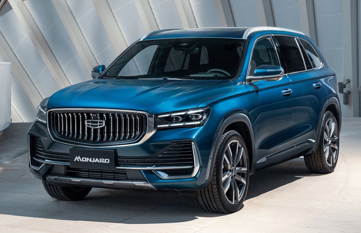 Кроссовер класса SUV-D Geely Monjaro. Фото из открытых источников 