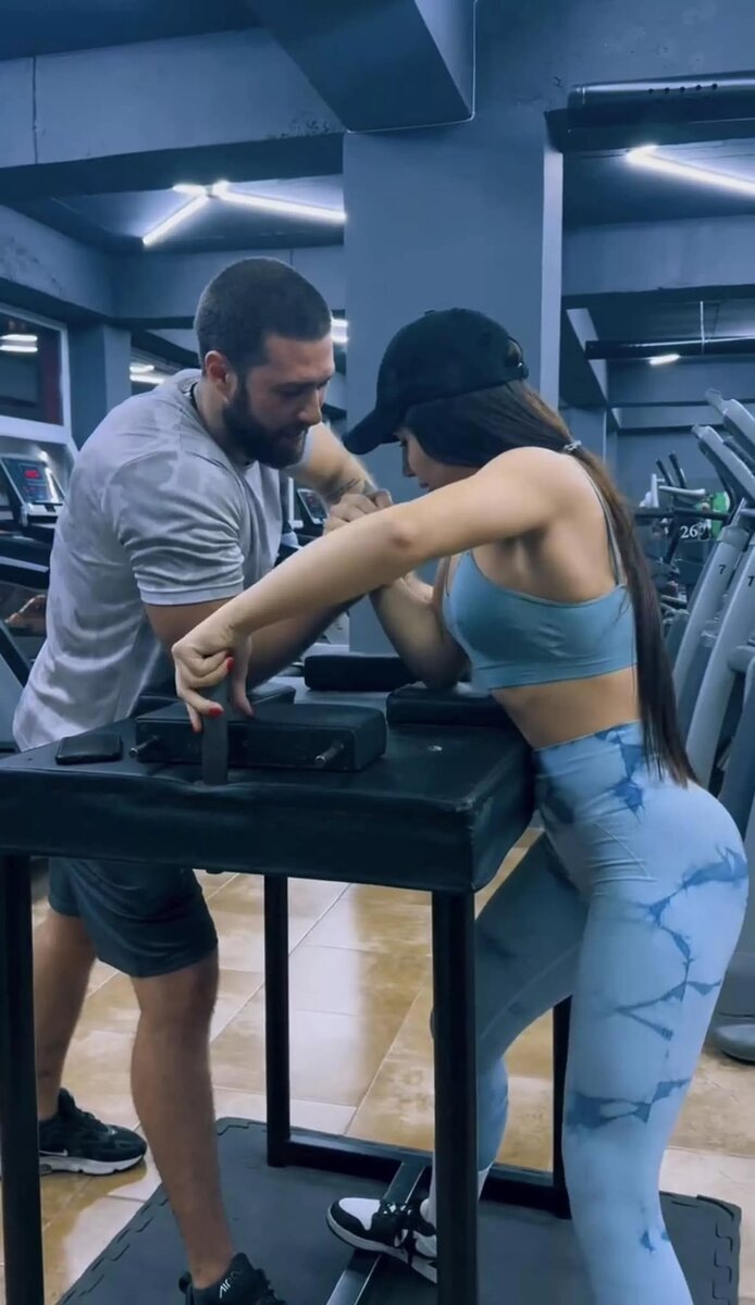 Грузинская армрестлерша Хатия Виблиани © Courtesy of Khatia Vibliani