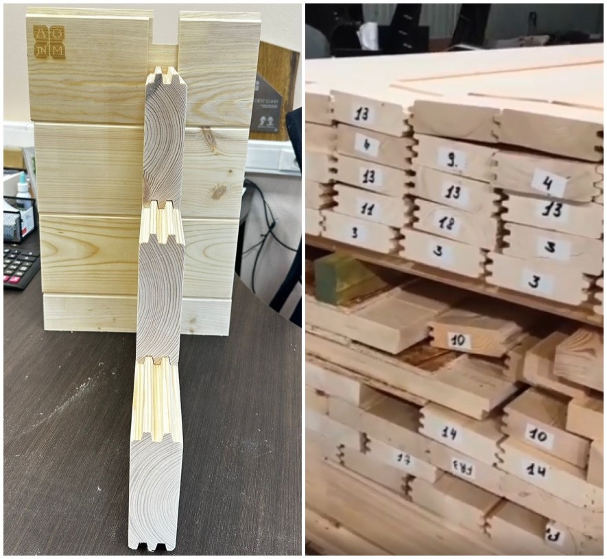 Все детали сделаны точно в размер и промаркированы для вашего удобства