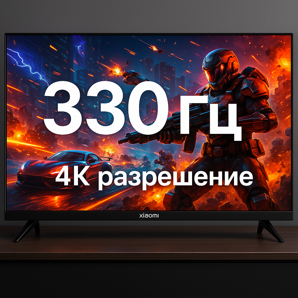 Xiaomi TV S Pro Mini LED 2026 с революционной частотой обновления 330 Гц для геймеров