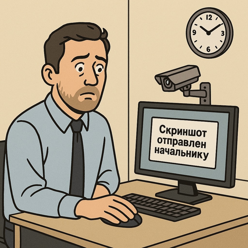 Тотальная слежка за сотрудниками