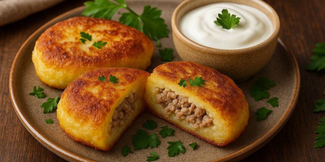 Колдуны по-белорусски: сочная начинка, румяная корочка