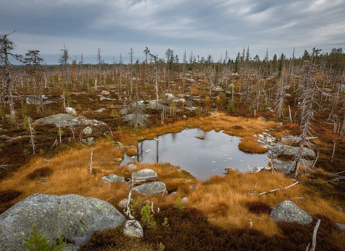 Гора Воттоваара в Карелии находится в юго-восточной части Муезерского района в центральной части Республики Карелия