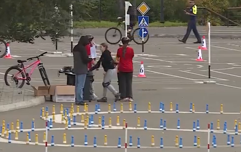     В Красноярске прошёл краевой слёт юных инспекторов дорожного движения