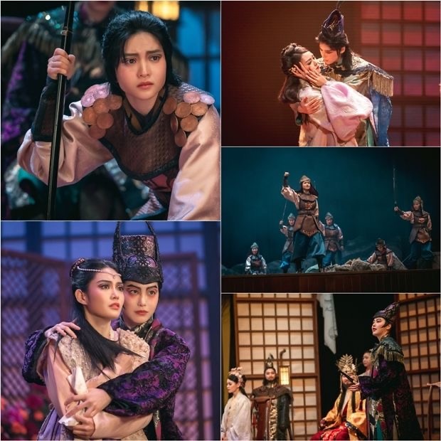 Фрагменты театральных постановок жанра кукгык, показанных в сериале.