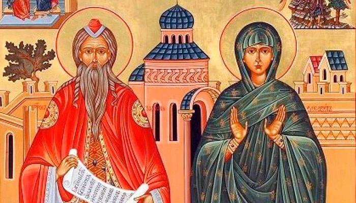 Пророк Захария и праведная Елисавета. Фото: azbyka.ru