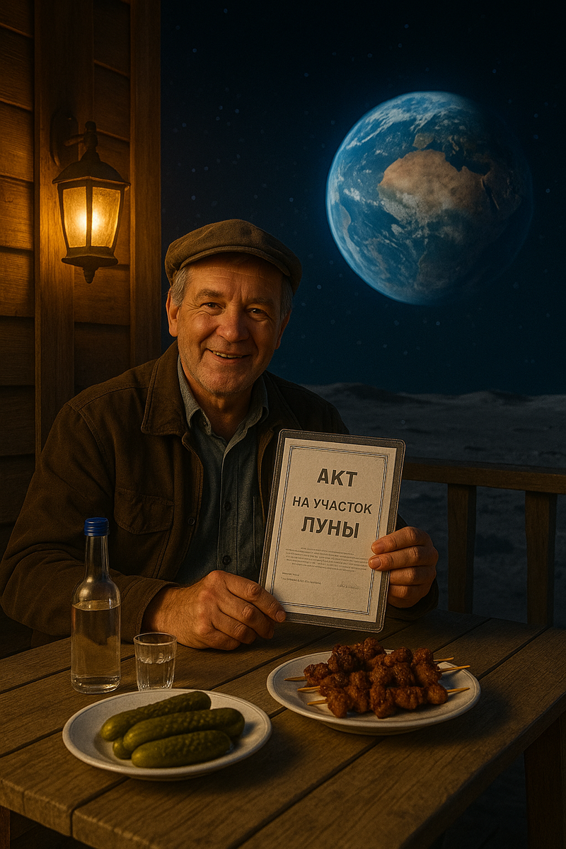 Эти бумажки продавали фирмы вроде Lunar Embassy, и люди покупали их ради смеха