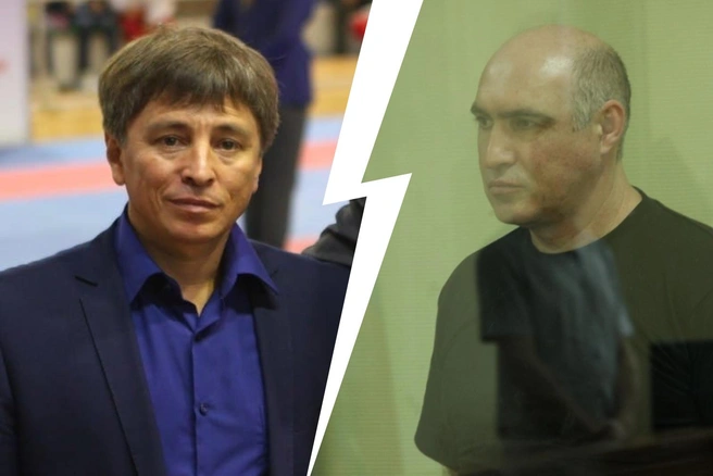 Азамат Норманов и Расим Керимов. Фото: Саратовская областная федерация карате / Vk.com, ИА «Взгляд-инфо»