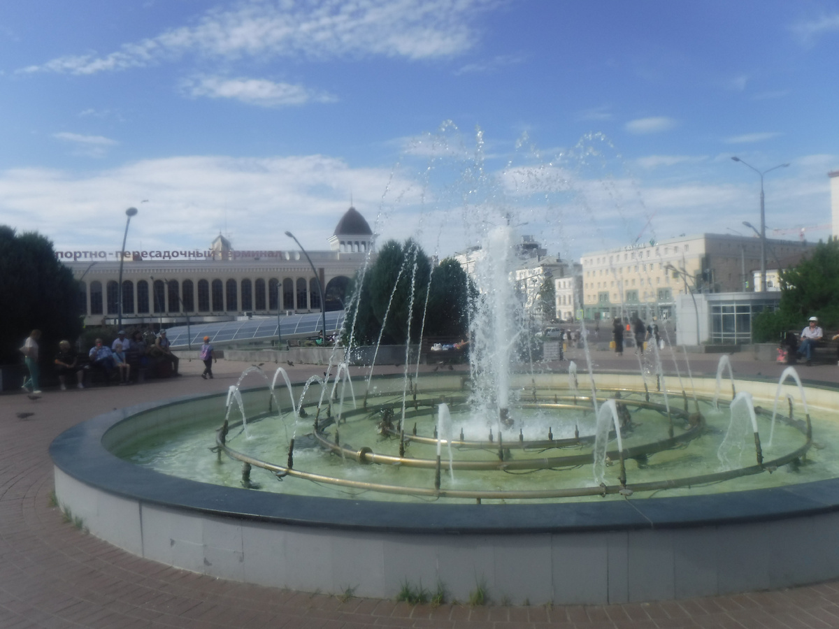Фонтан у автовозала