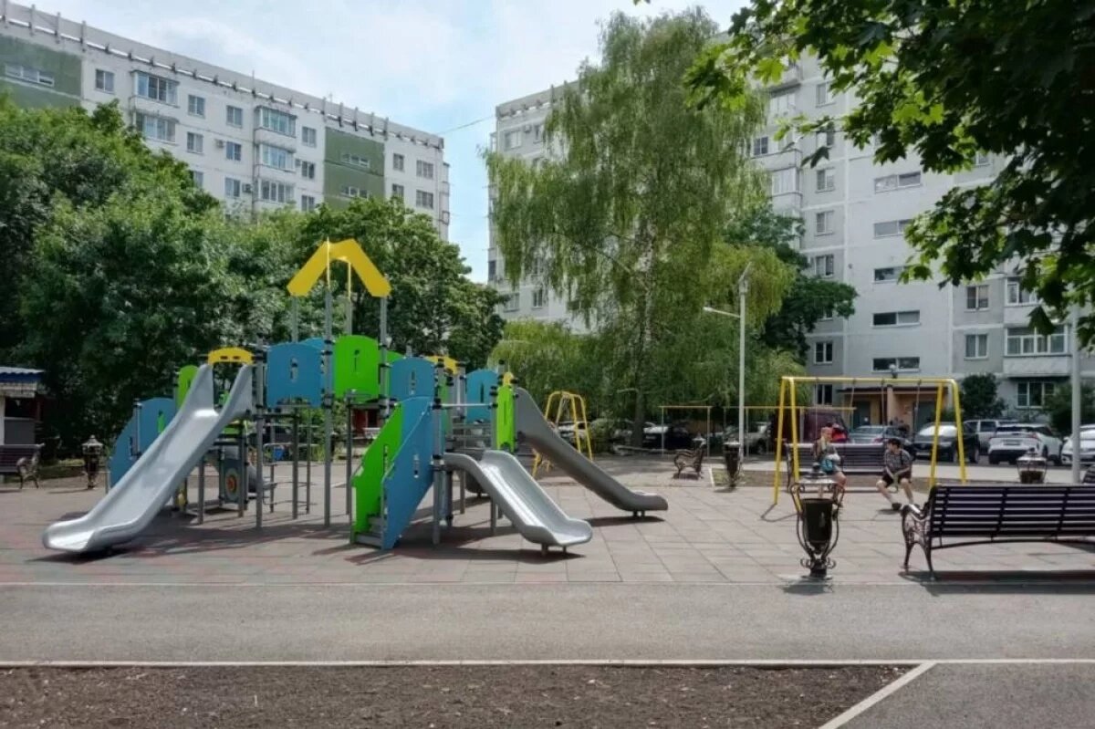    В крае в этом году благоустроили шесть игровых зон.