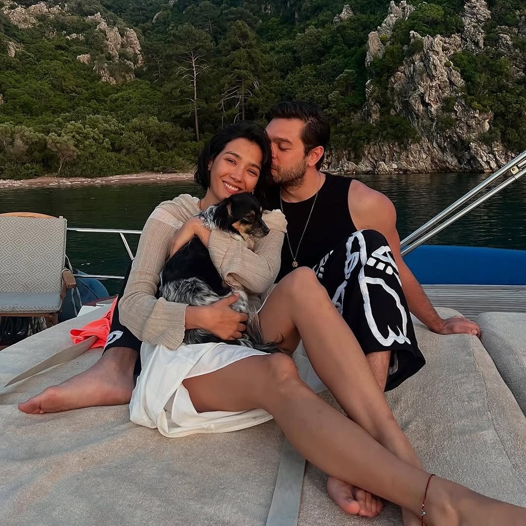 Айбюке Пусат и Фуркан Андыч. Фото: соцсети