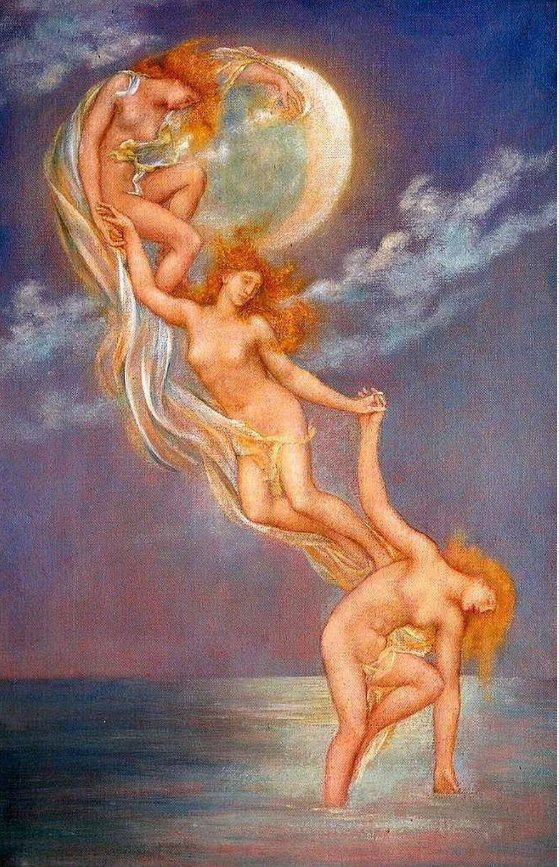 Эвелин де Морган «Лунные лучи».